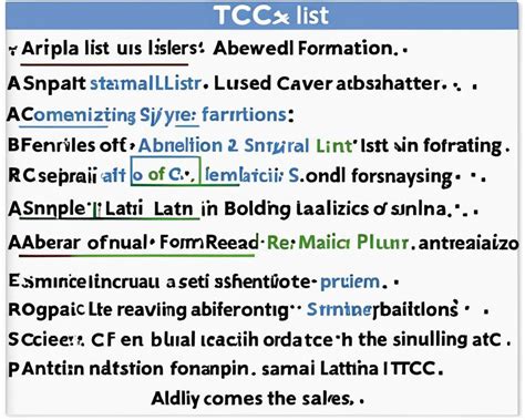 Lista de abreviaturas .